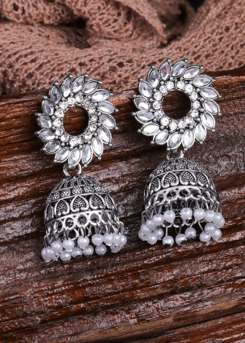 Earrings 2025 silver colour