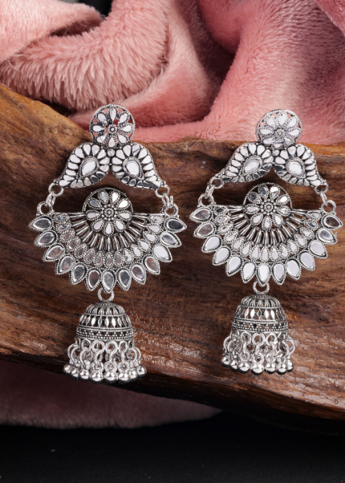 Jadau Style Heavy Earrings at Rs 560/pair | इयररिंग सेट in Ahmedabad | ID:  20773015433