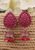 Afgani German Silver Oxidized Jhumki Earrings for Women (DESIGN 1053)