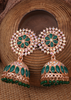 Afgani German Silver Oxidized Jhumki Earrings for Women (DESIGN 1056)