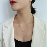 Anti-tarnish Korean Necklace For Women (DESIGN 1804)