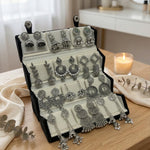 Set Of 12 Oxidized Designer Stud Earrings With Folding Jewelry Box (COMBO 01)