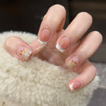Elegant Minimalist Press-On Nail Set (24pcs) (DESIGN 7308)