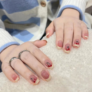 Elegant Minimalist Press-On Nail Set (24pcs) (DESIGN 7459)