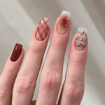 Elegant Minimalist Press-On Nail Set (24pcs) (DESIGN 7631)