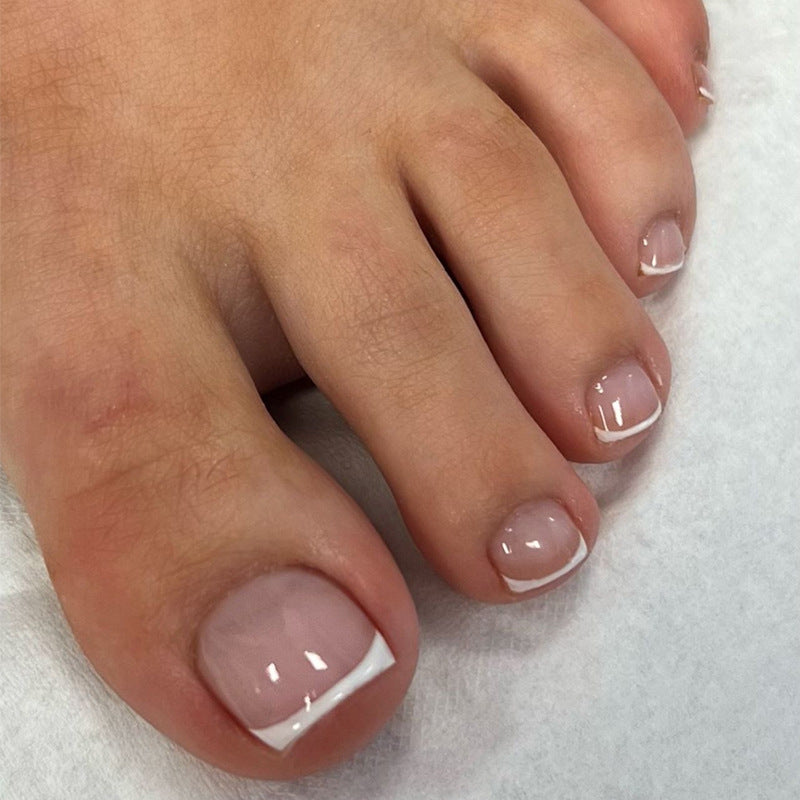 Elegant Minimalist Press-On Nail Set (24pcs) (DESIGN 7486)