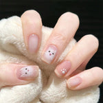 Elegant Minimalist Press-On Nail Set (24pcs) (DESIGN 7512)