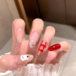 Elegant Minimalist Press-On Nail Set (24pcs) (DESIGN 7649)