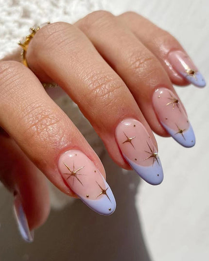 Elegant Minimalist Press-On Nail Set (24pcs) (DESIGN 7344)