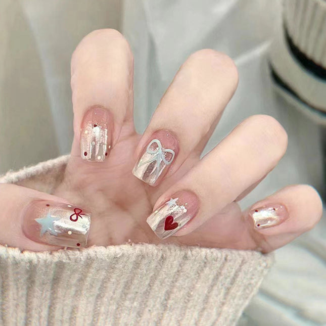 Elegant Minimalist Press-On Nail Set (24pcs) (DESIGN 7505)