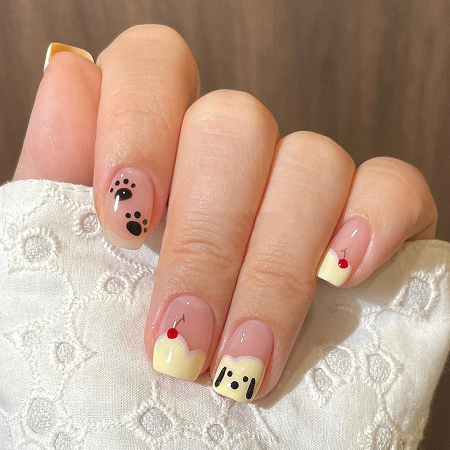 Elegant Minimalist Press-On Nail Set (24pcs) (DESIGN 7642)