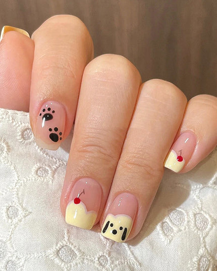 Elegant Minimalist Press-On Nail Set (24pcs) (DESIGN 7642)