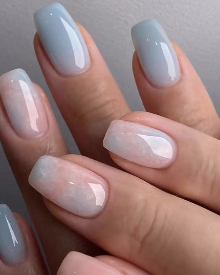 Elegant Minimalist Press-On Nail Set (24pcs) (DESIGN 7431)