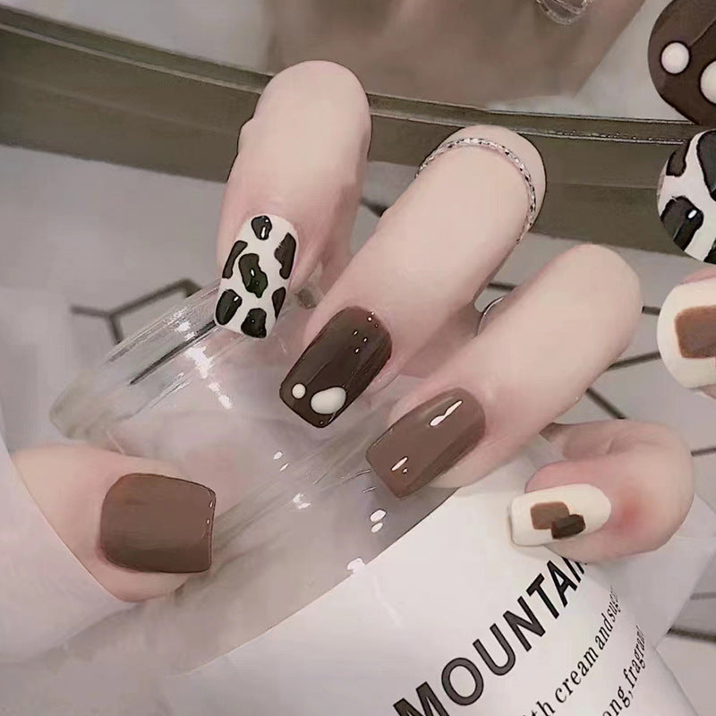 Elegant Minimalist Press-On Nail Set (24pcs) (DESIGN 7414)