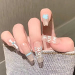 Elegant Minimalist Press-On Nail Set (24pcs) (DESIGN 7457)