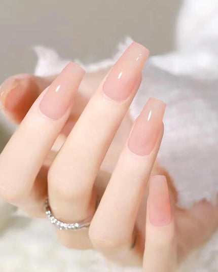 Elegant Minimalist Press-On Nail Set (24pcs) (DESIGN 7462)