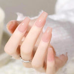 Elegant Minimalist Press-On Nail Set (24pcs) (DESIGN 7462)