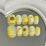Elegant Minimalist Press-On Nail Set (24pcs) (DESIGN 7646)