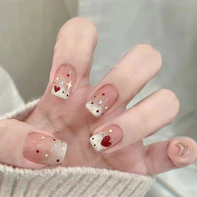 Elegant Minimalist Press-On Nail Set (24pcs) (DESIGN 7503)