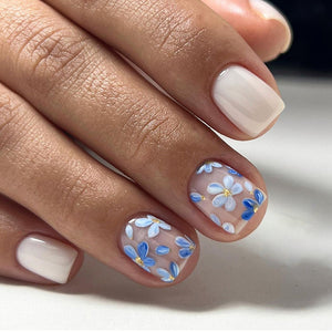 Elegant Minimalist Press-On Nail Set (24pcs) (DESIGN 7349)