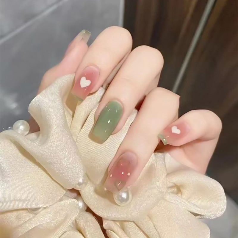 Elegant Minimalist Press-On Nail Set (24pcs) (DESIGN 7399)