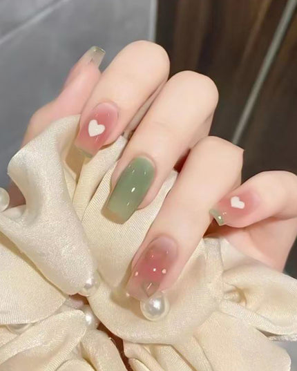 Elegant Minimalist Press-On Nail Set (24pcs) (DESIGN 7399)