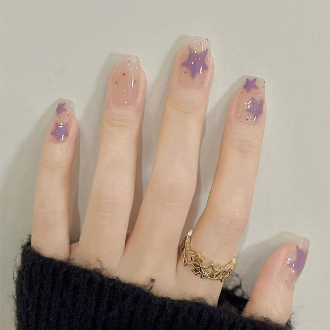 Elegant Minimalist Press-On Nail Set (24pcs) (DESIGN 7523)