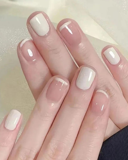 Elegant Minimalist Press-On Nail Set (24pcs) (DESIGN 7636)