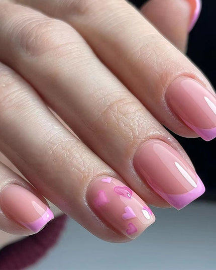Elegant Minimalist Press-On Nail Set (24pcs) (DESIGN 7573)