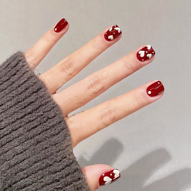 Elegant Minimalist Press-On Nail Set (24pcs) (DESIGN 7620)