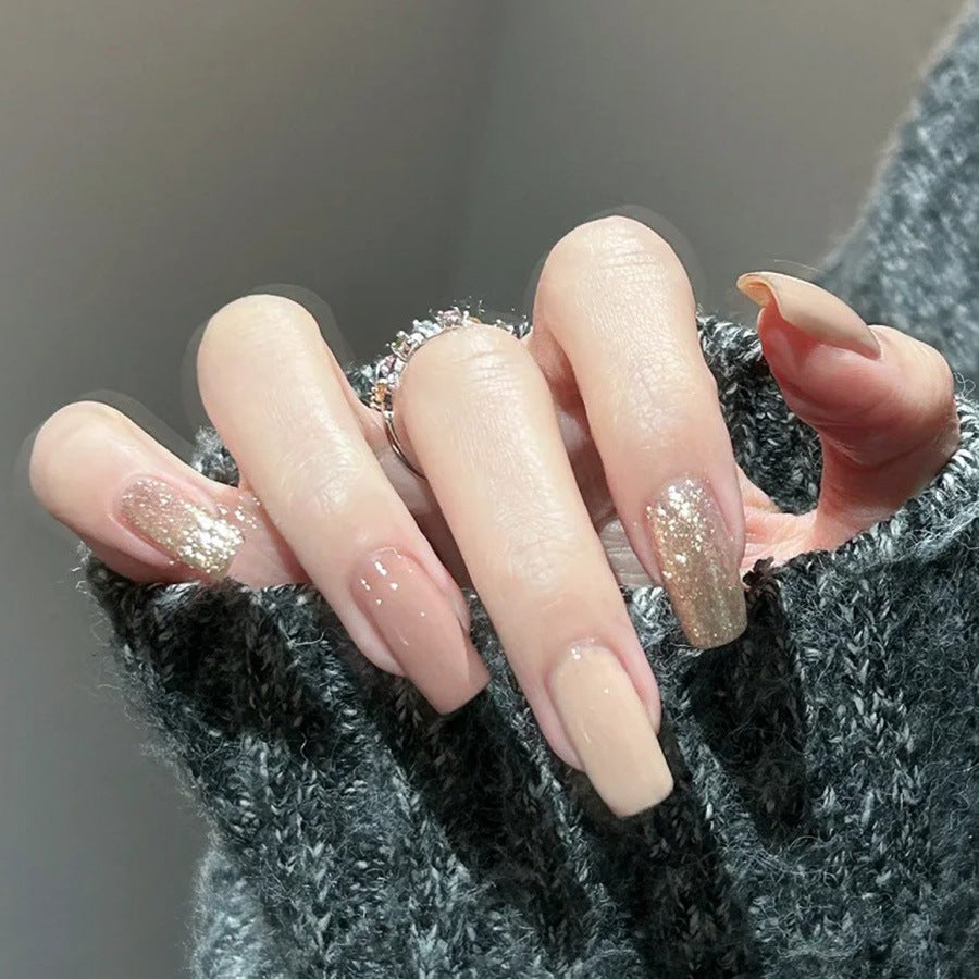 Elegant Minimalist Press-On Nail Set (24pcs) (DESIGN 7633)