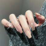 Elegant Minimalist Press-On Nail Set (24pcs) (DESIGN 7633)