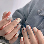 Elegant Minimalist Press-On Nail Set (24pcs) (DESIGN 7547)