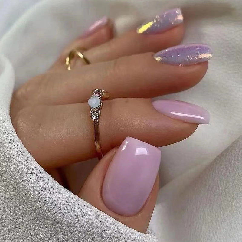 Elegant Minimalist Press-On Nail Set (24pcs) (DESIGN 7394)
