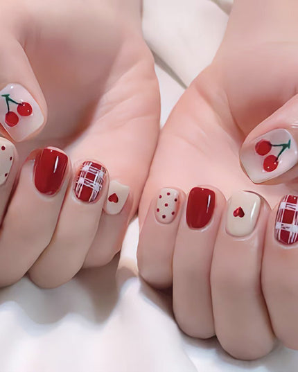 Elegant Minimalist Press-On Nail Set (24pcs) (DESIGN 7630)