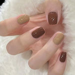 Elegant Minimalist Press-On Nail Set (24pcs) (DESIGN 7536)