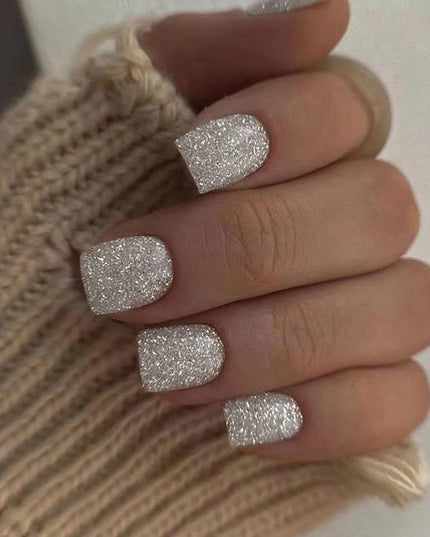 Elegant Minimalist Press-On Nail Set (24pcs) (DESIGN 7393)