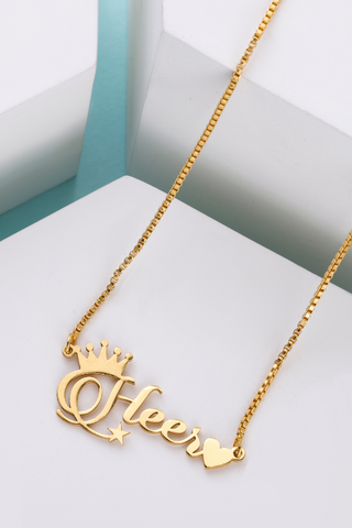 Name gold 2025 pendant images