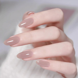 Elegant Minimalist Press-On Nail Set (24pcs) (DESIGN 7427)