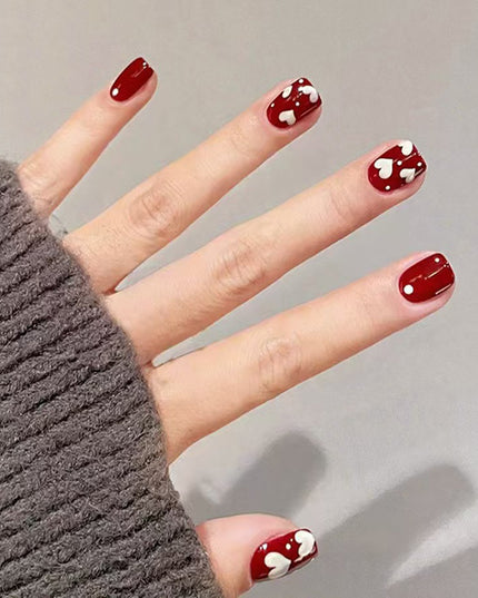Elegant Minimalist Press-On Nail Set (24pcs) (DESIGN 7401)