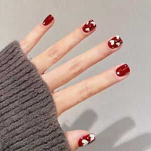 Elegant Minimalist Press-On Nail Set (24pcs) (DESIGN 7401)