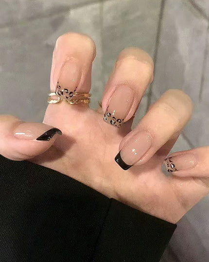 Elegant Minimalist Press-On Nail Set (24pcs) (DESIGN 7524)
