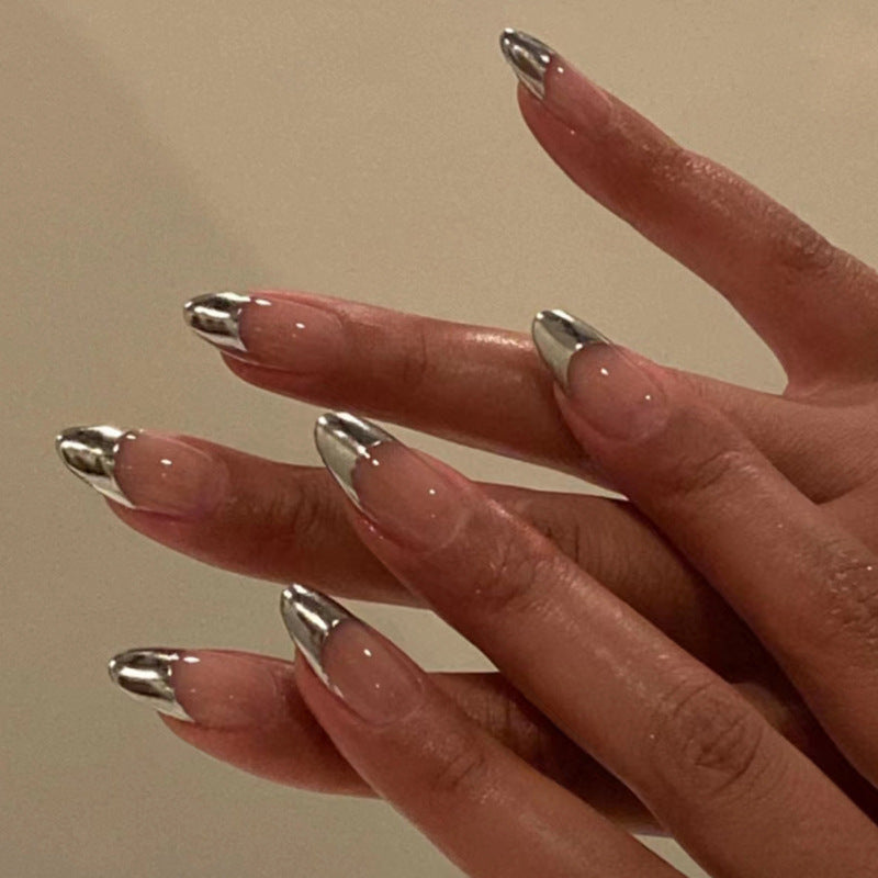 Elegant Minimalist Press-On Nail Set (24pcs) (DESIGN 7386)