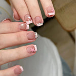 Elegant Minimalist Press-On Nail Set (24pcs) (DESIGN 7417)