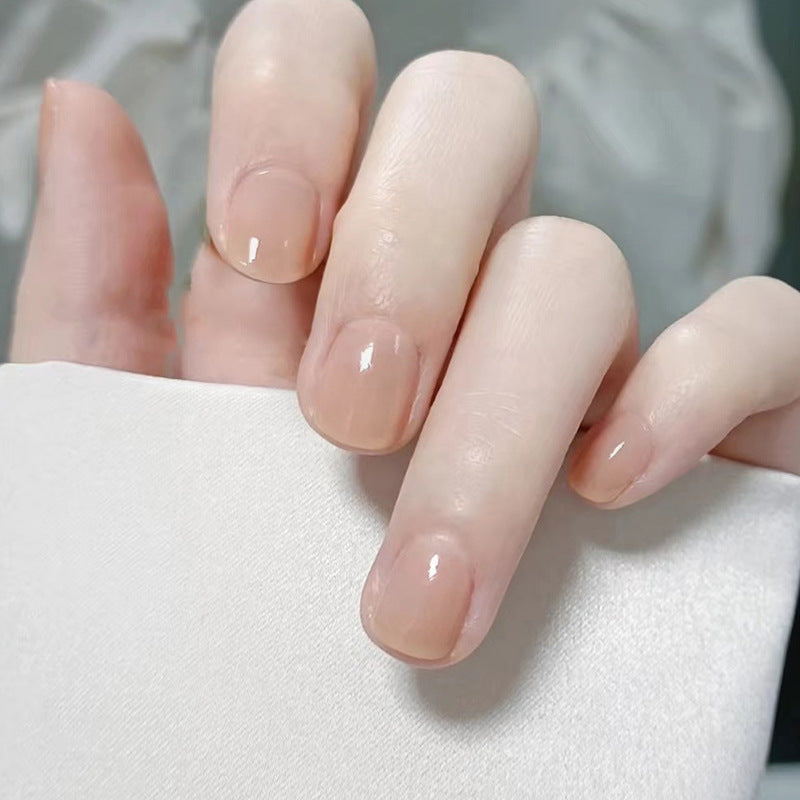 Elegant Minimalist Press-On Nail Set (24pcs) (DESIGN 7466)