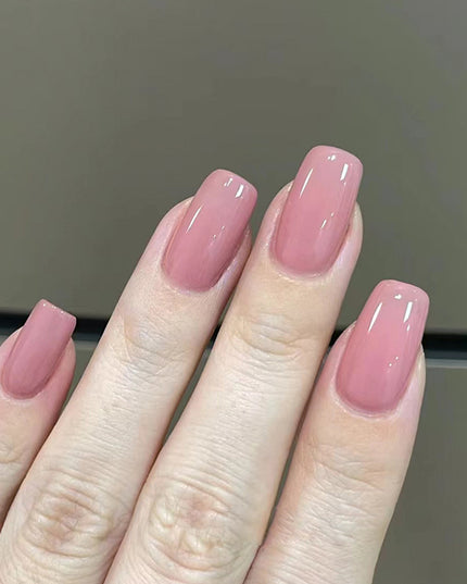 Elegant Minimalist Press-On Nail Set (24pcs) (DESIGN 7377)
