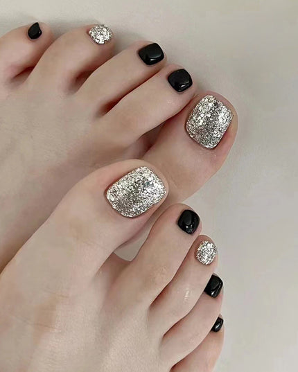 Elegant Minimalist Press-On Nail Set (24pcs) (DESIGN 7498)
