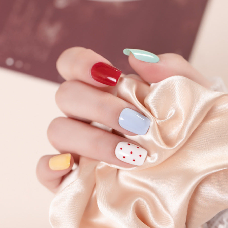 Elegant Minimalist Press-On Nail Set (24pcs) (DESIGN 7510)