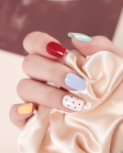 Elegant Minimalist Press-On Nail Set (24pcs) (DESIGN 7510)