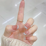 Elegant Minimalist Press-On Nail Set (24pcs) (DESIGN 7567)